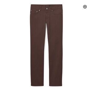 J. hilburn classic 5 pocket twill brown pants size 34 new